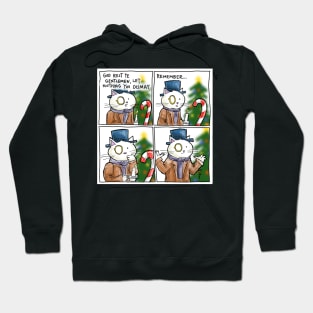 Dapper Cat - Christmas carol Hoodie